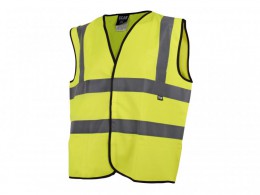 Scan Hi-Vis Waistcoat Yellow - L (44in) £4.99